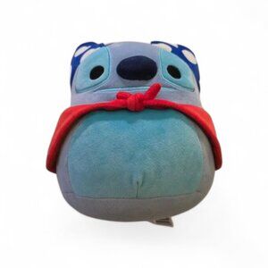 Disney Lilo & Stich 8" Superhero Cape Alien Blue Bandana Squishmallows Plush Toy
